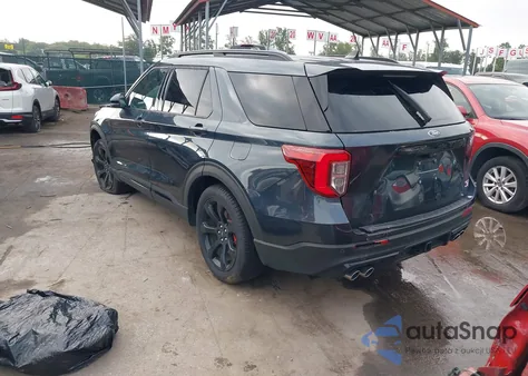 2024 Ford Explorer St из США, поврежденный, VIN 1FM5K8GC6RGA37469